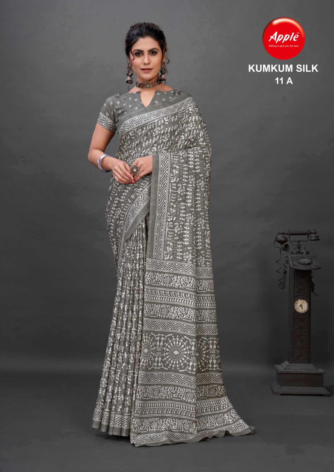 Kumkum Silk Vol 11 By Apple Printed Daily Wear Saree Wholesale Price In Surat
